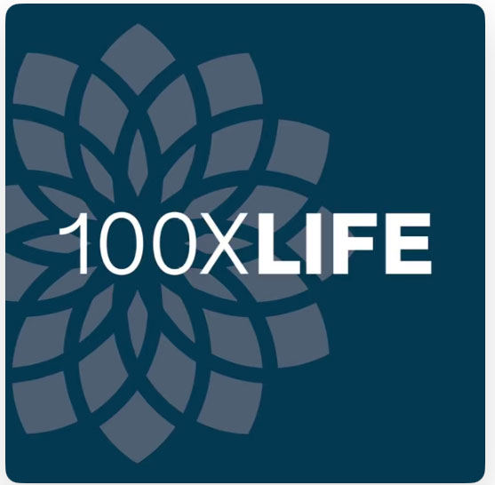 100xLife square logo